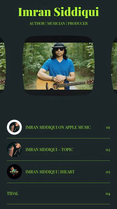 Screenshot of imran.rocks