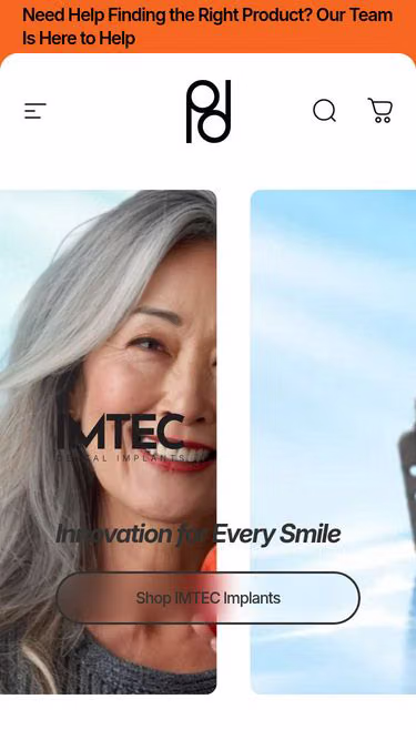 Screenshot of imtec.com