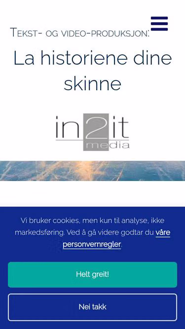 Screenshot of in2it.no
