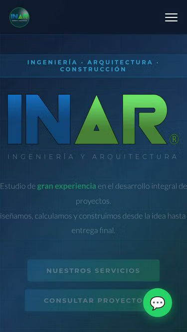 Screenshot of inar.cl