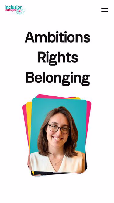 Screenshot of inclusion.eu