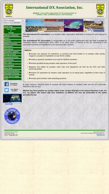 Screenshot of indexa.org