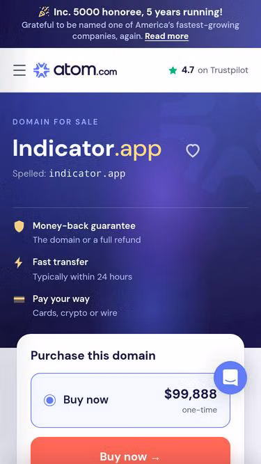 Screenshot of indicator.app