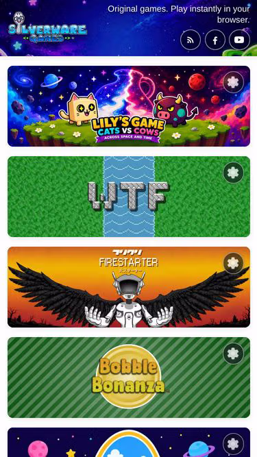 Screenshot of indiegame.guru