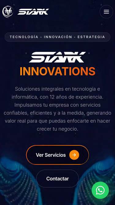 Screenshot of industries.cl