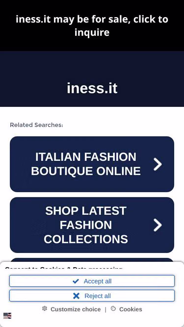 Screenshot of iness.it
