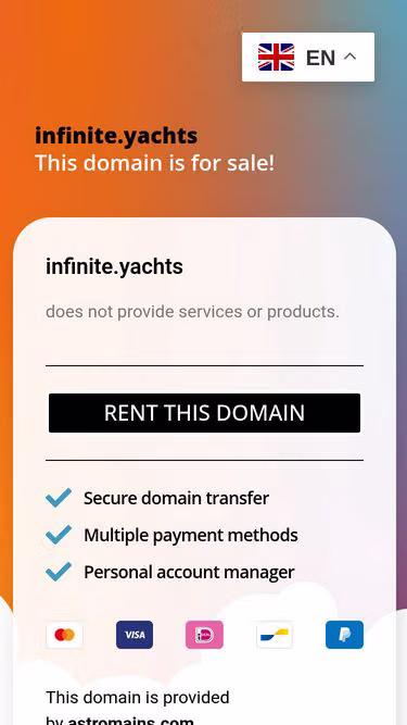 Screenshot of infinite.yachts