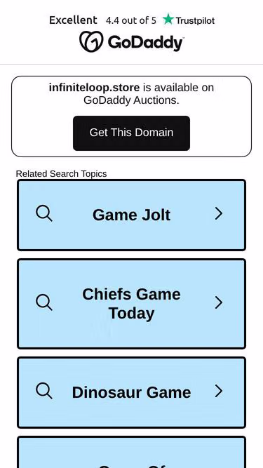 Screenshot of infiniteloop.store