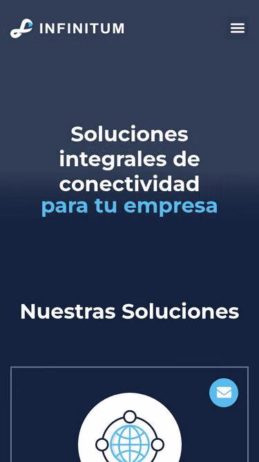 Screenshot of infinitum.com.gt