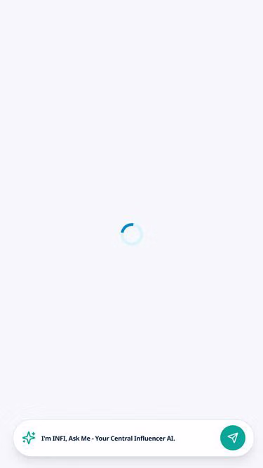 Screenshot of influencers.lifestyle