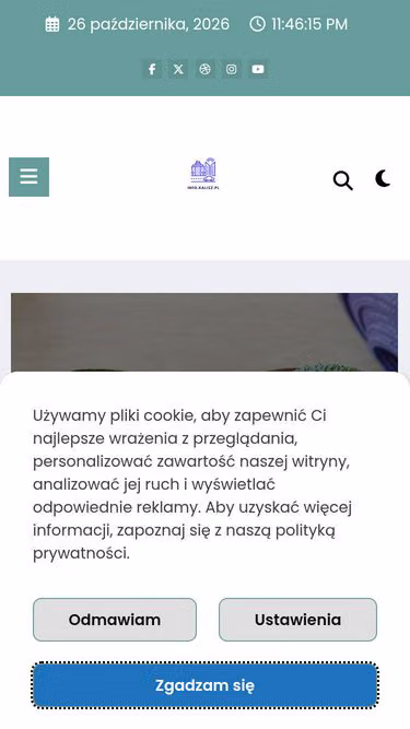 Screenshot of info.kalisz.pl