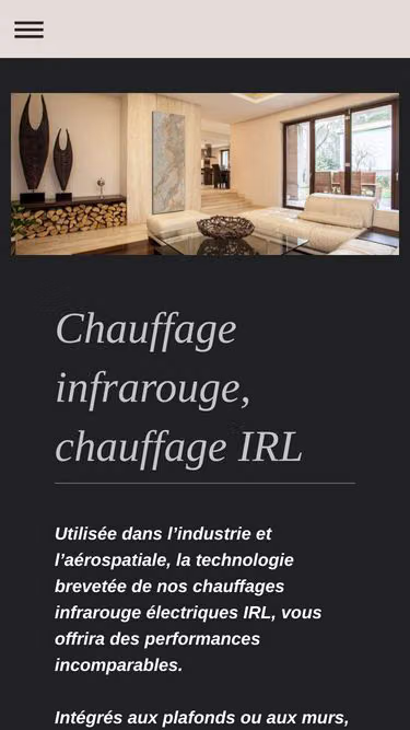Screenshot of infratek.fr