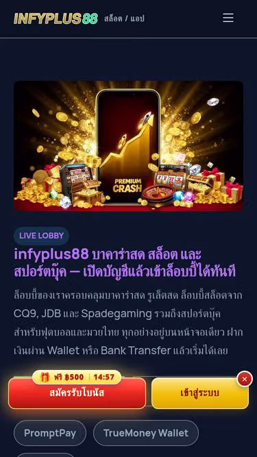 Screenshot of infyplus88.bet