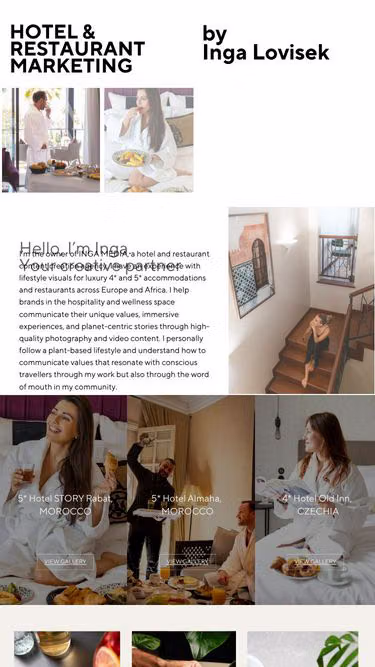 Screenshot of inga.media