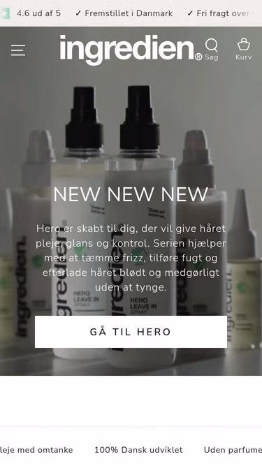 Screenshot of ingredien.de