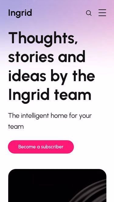 Screenshot of ingrid.team