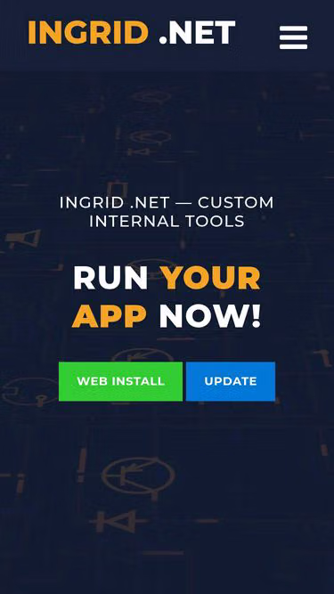 Screenshot of ingrid.web.id