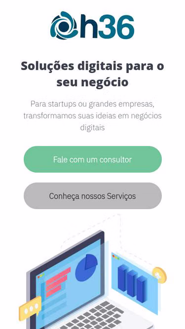 Screenshot of initia.com.br