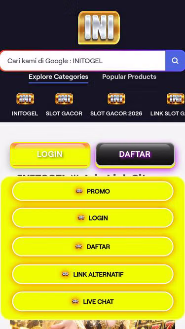Screenshot of initogel.site