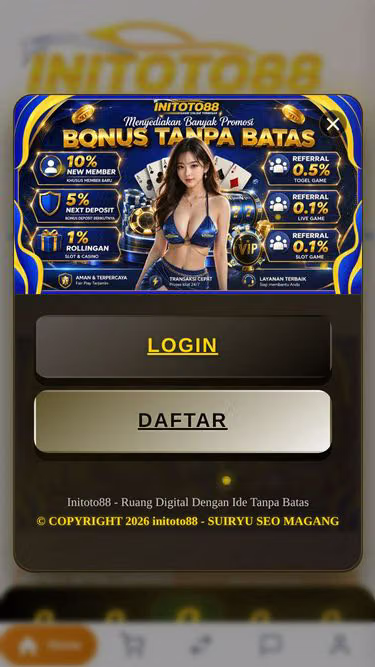 Screenshot of initoto88.io