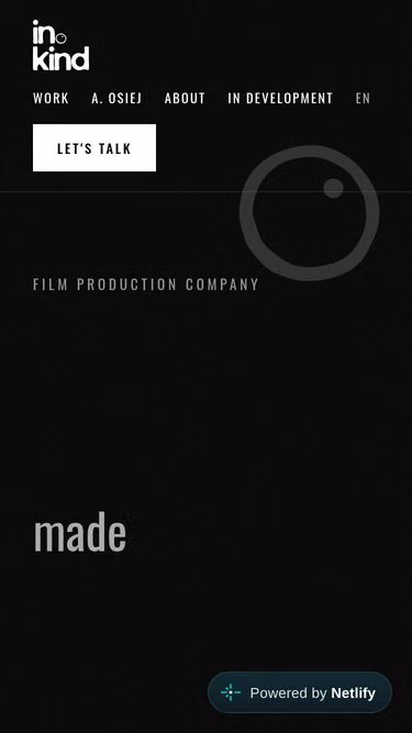 Screenshot of inkind.cc