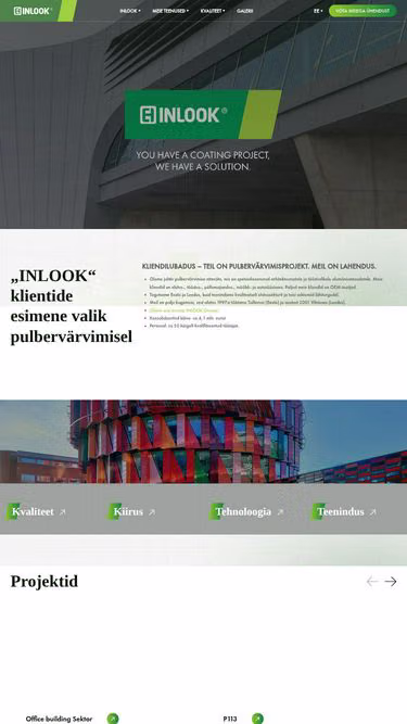 Screenshot of inlook.ee
