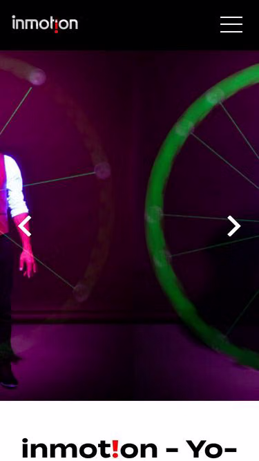 Screenshot of inmotion.ch