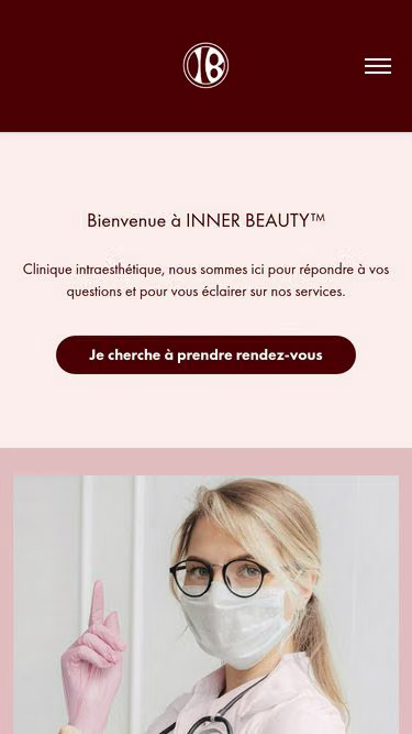 Screenshot of innerbeauty.website
