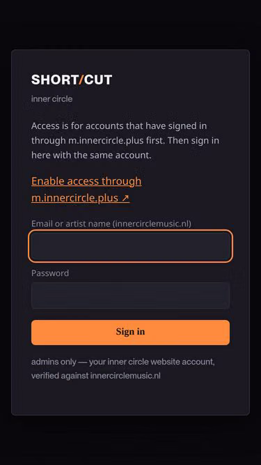Screenshot of innercircle.video