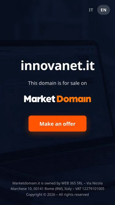 Screenshot of innovanet.it