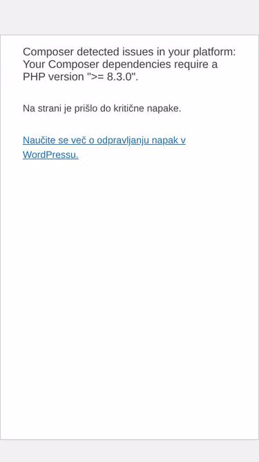 Screenshot of inout.si