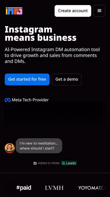 Screenshot of inro.ai