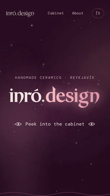 Screenshot of inro.is