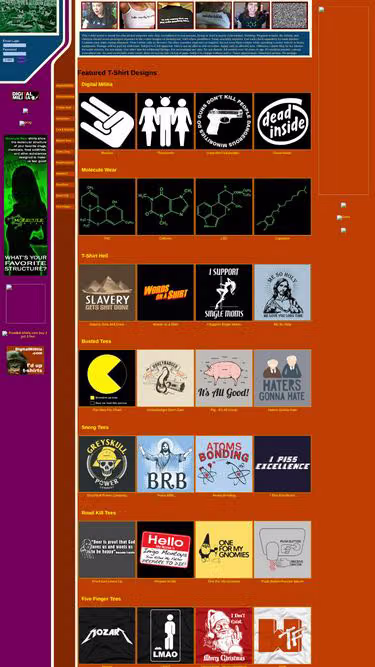 Screenshot of insanity.net