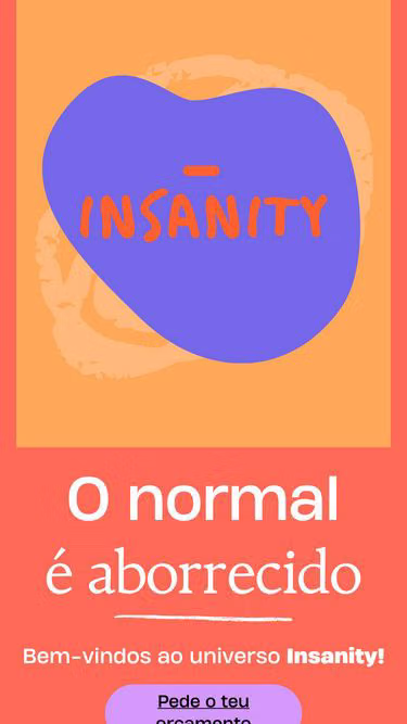 Screenshot of insanity.pt