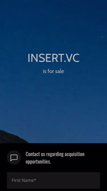 Screenshot of insert.vc