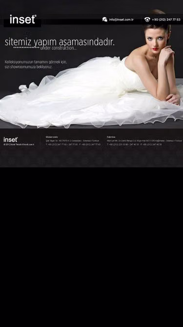 Screenshot of inset.com.tr