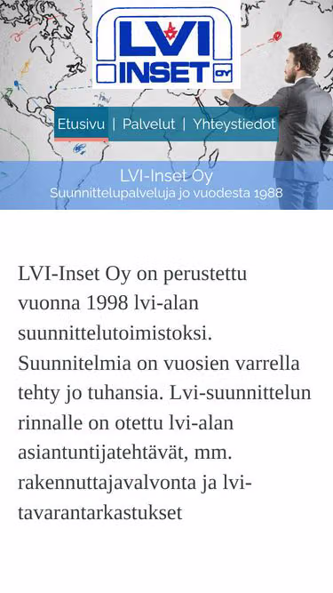 Screenshot of inset.fi