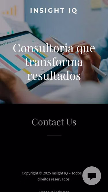 Screenshot of insightiq.com.br