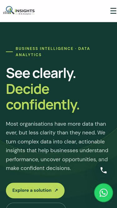 Screenshot of insights.co.ls