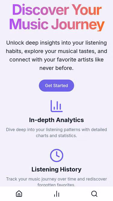 Screenshot of insights.fm