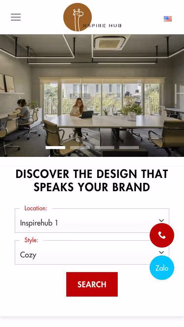 Screenshot of inspirehub.com.vn