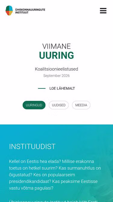 Screenshot of inst.ee