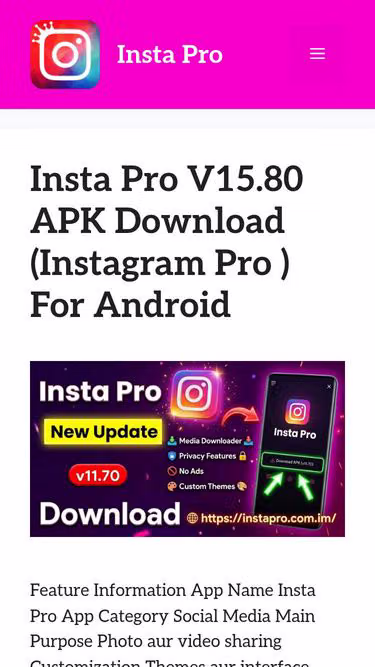 Screenshot of instapro.com.im