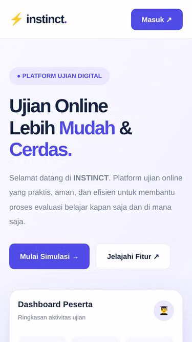 Screenshot of instinct.co.id