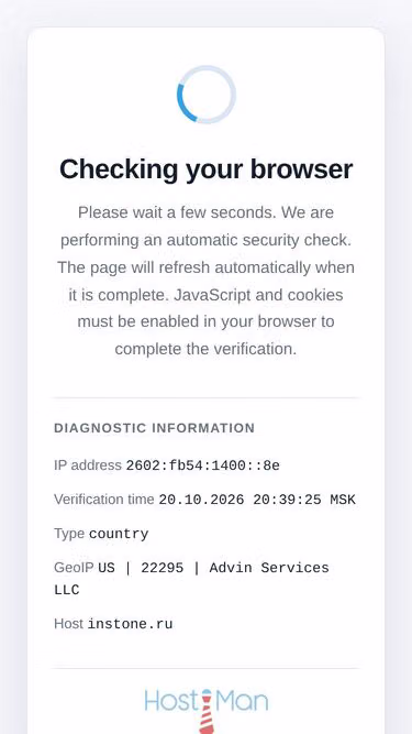 Screenshot of instone.ru