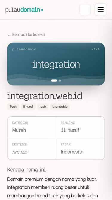 Screenshot of integration.web.id