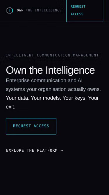 Screenshot of intelcom.ai
