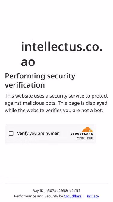 Screenshot of intellectus.co.ao