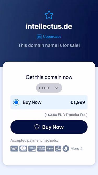 Screenshot of intellectus.de